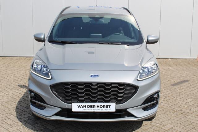 Ford KUGA 2.5-225pk PHEV ST-Line X. Hybride rijden voor een redelijke prijs ! Volautm. airco dual, Metallic lak, Stuur-, stoel-, achterbank- en voorraamverwarming, Side-en lane assist, Camera, pdc v+a, Adaptive Cruise Control, Elektr. achterklep etc, etc.
