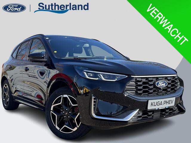 Ford KUGA 2.5 PHEV ST-Line X 243pk | Panoramadak + Technology Pack + Winter Pack + Wegklapbare trekhaak + 19 inch lichtmetalen velgen | Agate black | 2.100 kg trekgewicht