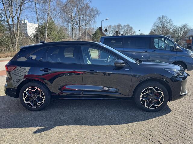 Ford KUGA 2.5 PHEV ST-Line X 243pk | Panoramadak + Technology Pack + Winter Pack + Wegklapbare trekhaak + 19 inch lichtmetalen velgen | Agate black | 2.100 kg trekgewicht