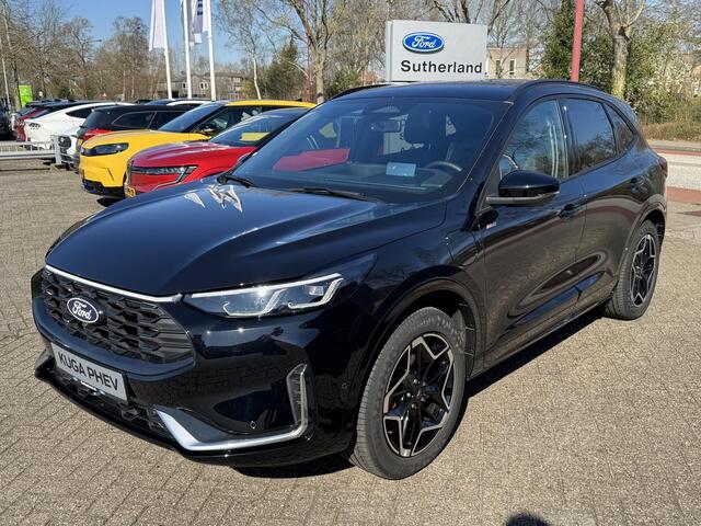 Ford KUGA 2.5 PHEV ST-Line X 243pk | Panoramadak + Technology Pack + Winter Pack + Wegklapbare trekhaak + 19 inch lichtmetalen velgen | Agate black | 2.100 kg trekgewicht