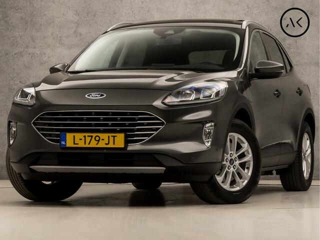 Ford KUGA 2.5 PHEV Titanium 225Pk Automaat (PANORAMADAK, VIRTUAL COCKPIT, APPLE CARPLAY, GROOT NAVI, CLIMATE, 360 CAMERA, SPORTSTOELEN, KEYLESS, TREKHAAK, NIEUWSTAAT)