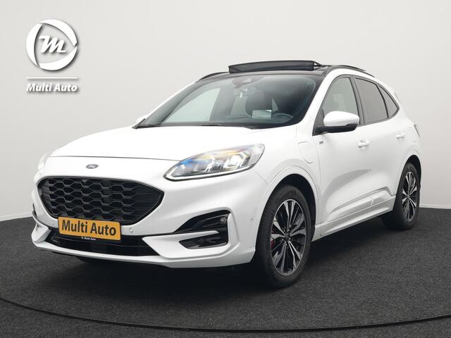 Ford KUGA 2.5 ST-Line Plug In Hybrid 225pk Dealer O.H PHEV | Panodak | Head Up | Adaptive Cruise | 360 Camera | Verwarmde Sportstoelen & Sportstuur | Apple Carplay | Navigatie | Keyless | Virtual | DAB |