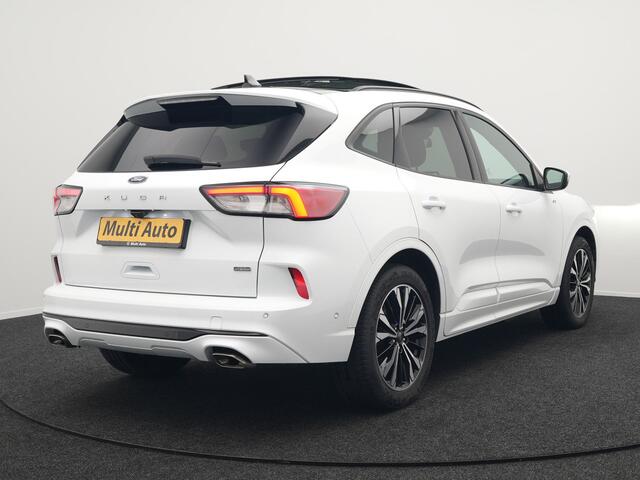 Ford KUGA 2.5 ST-Line Plug In Hybrid 225pk Dealer O.H PHEV | Panodak | Head Up | Adaptive Cruise | 360 Camera | Verwarmde Sportstoelen & Sportstuur | Apple Carplay | Navigatie | Keyless | Virtual | DAB |