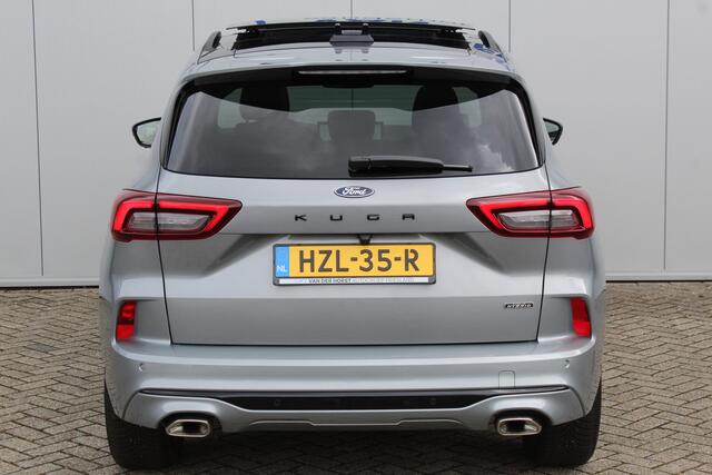 Ford KUGA 2.5-243pk PHEV ST-Line X. Nieuwste model ! Van ¤. 54.937,- voor ¤. 44.450,- ! Trekgewicht 2.100kg ! Elektr. panoramadak, Elektr. inklapb. trekhaak, stoel-, stuur- en voorraamverw., lane- en side assist, 360gr. camera, HUD, Apple/Android, Elektr. verstelb.