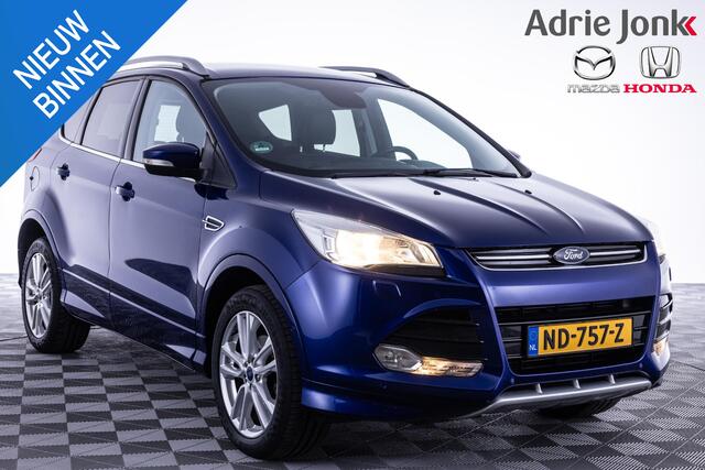 Ford KUGA 1.5 Titanium Styling Pack | TREKHAAK | DEALER ONDERHOUDEN | NED.AUTO | 2000KG TREKGEWICHT | HALF LEDER/STOF | EL. A.KLEP | ROOFRAILS | A.CAMERA | PARKEERSENSOREN V+A |