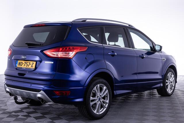 Ford KUGA 1.5 Titanium Styling Pack | TREKHAAK | DEALER ONDERHOUDEN | NED.AUTO | 2000KG TREKGEWICHT | HALF LEDER/STOF | EL. A.KLEP | ROOFRAILS | A.CAMERA | PARKEERSENSOREN V+A |