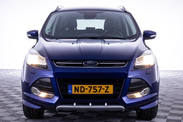 Ford KUGA 1.5 Titanium Styling Pack | TREKHAAK | DEALER ONDERHOUDEN | NED.AUTO | 2000KG TREKGEWICHT | HALF LEDER/STOF | EL. A.KLEP | ROOFRAILS | A.CAMERA | PARKEERSENSOREN V+A |