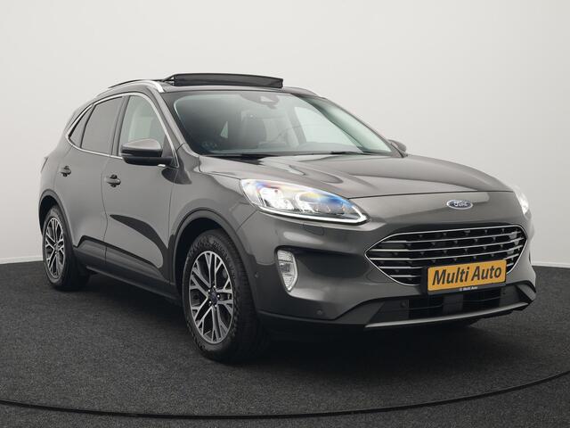 Ford KUGA 2.5 Titanium X Plug In Hybrid 225pk PHEV | Trekhaak Af Fabriek | Panodak | Adaptive Cruise | 360 Camera | Bang & Olufsen | Verwarmde Sportstoelen & Stuur | Blis | Navigatie | Keyless | DAB |