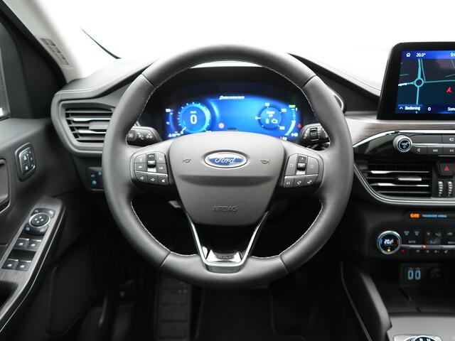 Ford KUGA Vignale Plug in Hybrid 225pk PHEV | Panodak | Head Up | Adaptive Cruise | 360 Camera | Lederen Sportstoelen Memory & Verwarmd | Apple Carplay | Bang&Olufsen | Navigatie | Pilot Assist | Virtual | DAB | Blis |