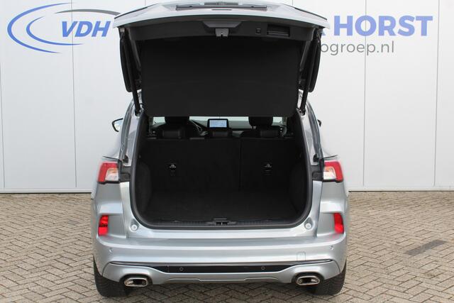 Ford KUGA 2.5-225pk PHEV Vignale. Heerlijke, luxe en comfortabele SUV ! Autm. airco dual, LM wielen, metallic lak, cruise control, lederen interieur, stoel-, stuur- en voorraamverw., elektr. achterklep, B&O soundsystem, navigatie, telefoonvoorb. etc, etc.