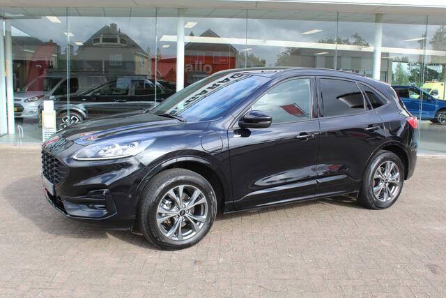Ford KUGA 2.5-225pk Plug-in Hybrid ST-Line X. Hybride rijden voor een reële prijs ! Adaptive Cruise Control, Stoel- en voorraamverwarming, Climate Control, Metallic lak, Camera v+a, Elektr. achterklep, Side- en lane assist etc.