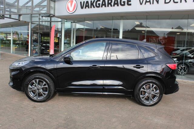 Ford KUGA 2.5-225pk Plug-in Hybrid ST-Line X. Hybride rijden voor een reële prijs ! Adaptive Cruise Control, Stoel- en voorraamverwarming, Climate Control, Metallic lak, Camera v+a, Elektr. achterklep, Side- en lane assist etc.