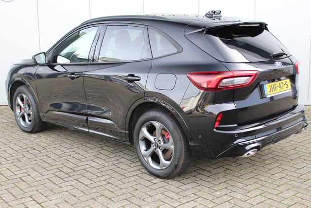 Ford KUGA 2.5-243pk PHEV ST-Line X. Trekgewicht 2.100kg. Nieuw Model ! Van ¤. 54.937,- voor ¤. 43.735,- Trekgewicht van 2.100kg ! Elektr. panodak., elektr. trekhaak, stoel-, stuur- en voorraamverw., 360gr. Camera, HUD, AppleCarplay/Androidauto, Elektr. verstelb. co