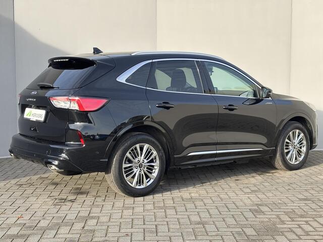 Ford KUGA 2.5 PHEV Plug-in Vignale Automaat / Fabrieksgarantie tot 04/2026 / Dealer Onderhouden / 1.500kg Trekgewicht / HUD / Driver Assistance Pack / Technology Pack / Stuur-, Stoel en Achterbank verwarming / Adaptieve CC / Apple Carplay Android Auto /