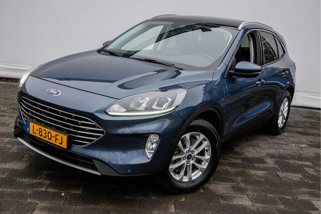 Ford KUGA 2.5 PHEV Titanium Panoramadak/ Stoel-stuurverwarming/ Camera/ Navigatie/ Carplay/ Dab/ Achterbankverwarming