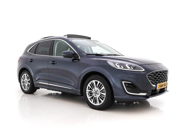 Ford KUGA 2.5 PHEV Vignale Aut. *PANO | FULL-LEATHER | DIGI-COCKPIT | FULL-LED | BANG/OLUFSEN-AUDIO | HEAD-UP | KEYLESS | DAB | CARPLAY | NAVI-FULLMAP | MEMORY-PACK | COMFORT-SEATS | LANE-ASSIST | TOWBAR | 18''ALU*