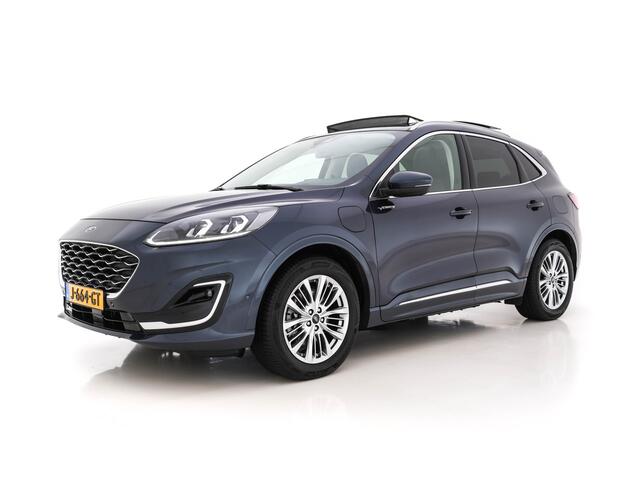 Ford KUGA 2.5 PHEV Vignale Aut. *PANO | FULL-LEATHER | DIGI-COCKPIT | FULL-LED | BANG/OLUFSEN-AUDIO | HEAD-UP | KEYLESS | DAB | CARPLAY | NAVI-FULLMAP | MEMORY-PACK | COMFORT-SEATS | LANE-ASSIST | TOWBAR | 18''ALU*