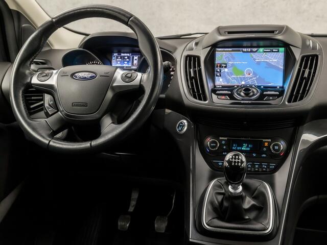 Ford KUGA 1.5 Titanium (NAVIGATIE, CLIMATE, LEDER, CAMERA, TREKHAAK, STOELVERWARMING, SPORTSTOELEN, GETINT GLAS, CRUISE, LM VELGEN, NIEUWSTAAT)