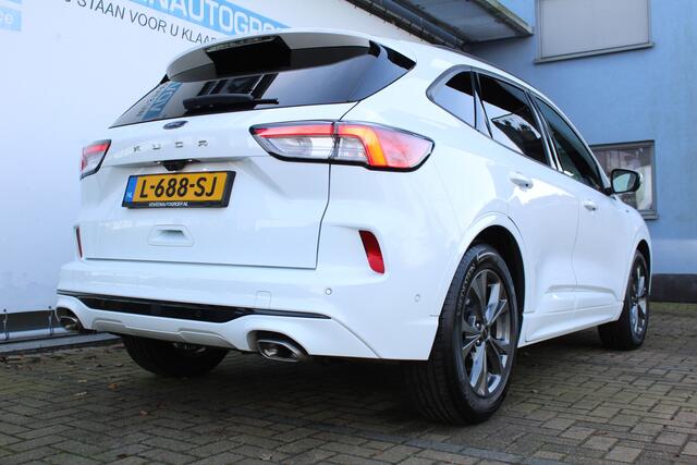 Ford KUGA 1.5 EcoBoost ST-Line X | Incl. 12 maanden Garantie | Elektrisch wegklapbare trekhaak | Stoel/stuurverwarming | Achteruitrijcamera | Navigatie | Climate controle | Adaptive cruise controle | Lane assist | Keyless entry/start | Draadloze telefoonlader | Dod