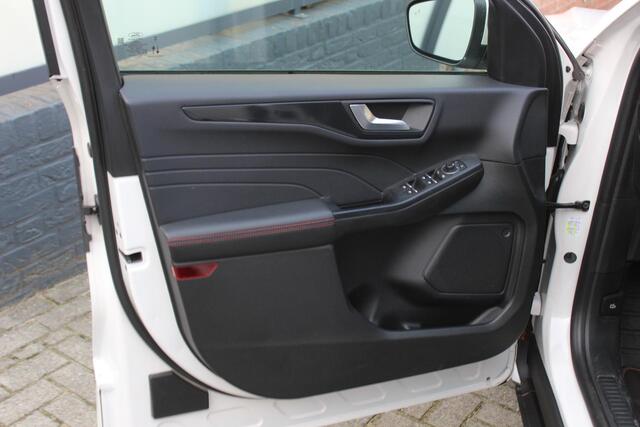 Ford KUGA 2.5 PHEV ST-Line X Driver Ass Pack, Pearl White, Elek Trekhaak, Panoramadak, All Season!