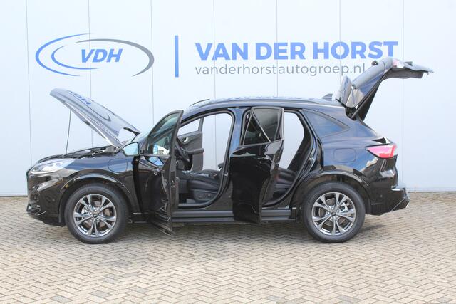 Ford KUGA 2.5-225pk Plug-in Hybrid ST-Line X. Hybride rijden voor een reële prijs ! Adaptive Cruise Control, Stoel- en voorraamverwarming, Climate Control, Metallic lak, Camera v+a, Elektr. achterklep, Side- en lane assist etc.