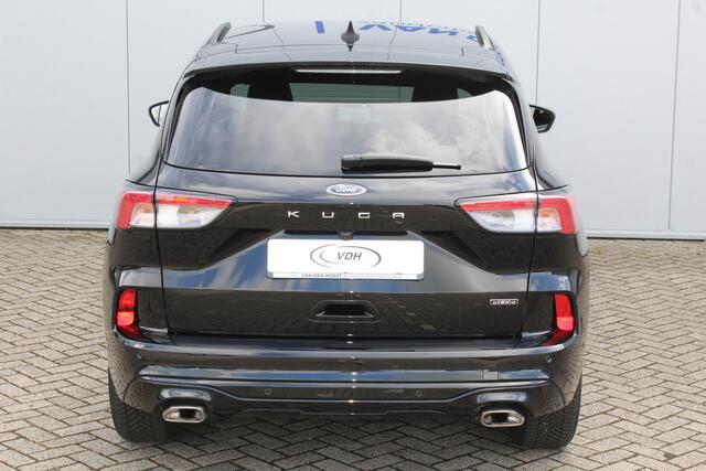 Ford KUGA 2.5-225pk Plug-in Hybrid ST-Line X. Hybride rijden voor een reële prijs ! Adaptive Cruise Control, Stoel- en voorraamverwarming, Climate Control, Metallic lak, Camera v+a, Elektr. achterklep, Side- en lane assist etc.