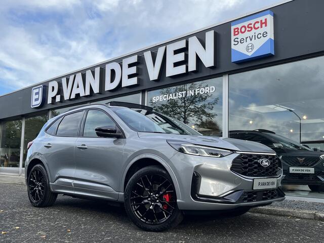 Ford KUGA 2.5 PHEV ST-Line X Black Package 243pk e-CVT Automaat | 5529 | Full Options | Black Package | E-Trekhaak | Panodak | Coast-to-Coast Matrix LED | 20'' | Winter Pack | Head-Up | Driver Assistance Pack | AGR-stoelen | etc. etc.