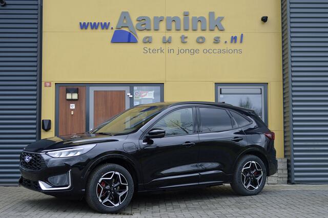 Ford KUGA 2.5 PHEV hybride 178 kw St-line X technopack, camera, winterpack, trekhaak, agr stoelen incl mem, lederen bekl, B&O sound.