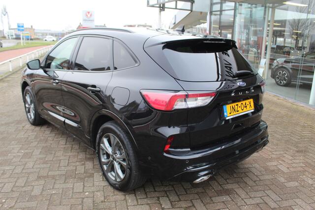 Ford KUGA 2.5 PHEV ST-Line X , 1500kg Trekgewicht Hybride rijden voor een reële prijs ! Adaptive Cruise Control, Stoel-, stuur- en voorraamverwarming, Climate Control, Metallic lak, Camera v+a, Elektr. achterklep, Side- en lane assist etc.