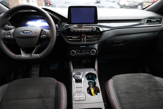 Ford KUGA 2.5 PHEV ST-Line X TREKHAAK-INKLAPBAAR HUD CAMERA DAB RUIT+STOELVERWARMING ALCANTARA/LEER CARPLAY ACC BLIS GSM-LADER 18"LMV ENZ.