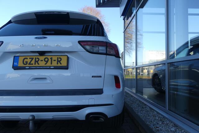 Ford KUGA 2.5 PHEV ST-Line X ELEKT. TREKHAAK (1.500KG), PANO, HUD, WINTER PACK, ADAPT. CRUISE, CLIMA, NAVI, CAMERA V&A, PDC V&A, APPLE CARPLAY/ANDROID AUTO, BLIS, KEYLESS, 49.416KM