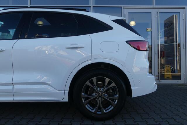 Ford KUGA 2.5 PHEV ST-Line X ELEKT. TREKHAAK (1.500KG), PANO, HUD, WINTER PACK, ADAPT. CRUISE, CLIMA, NAVI, CAMERA V&A, PDC V&A, APPLE CARPLAY/ANDROID AUTO, BLIS, KEYLESS, 49.416KM