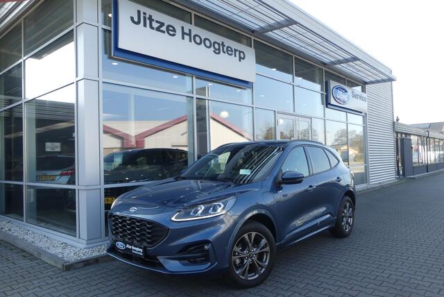 Ford KUGA 2.5 PHEV ST-Line X ELEKT. TREKHAAK (1.500KG), HUD, WINTER PACK, ADAPT. CRUISE, CLIMA, NAVI, CAMERA V&A, PDC V&A, APPLE CARPLAY/ANDROID AUTO, BLIS, KEYLESS, ELEKT. ACHTERKLEP, ELEKT. STOEL, LANE ASSIST, B&O, 26.396KM