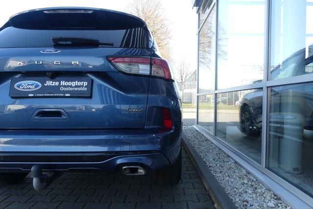Ford KUGA 2.5 PHEV ST-Line X ELEKT. TREKHAAK (1.500KG), HUD, WINTER PACK, ADAPT. CRUISE, CLIMA, NAVI, CAMERA V&A, PDC V&A, APPLE CARPLAY/ANDROID AUTO, BLIS, KEYLESS, ELEKT. ACHTERKLEP, ELEKT. STOEL, LANE ASSIST, B&O, 26.396KM