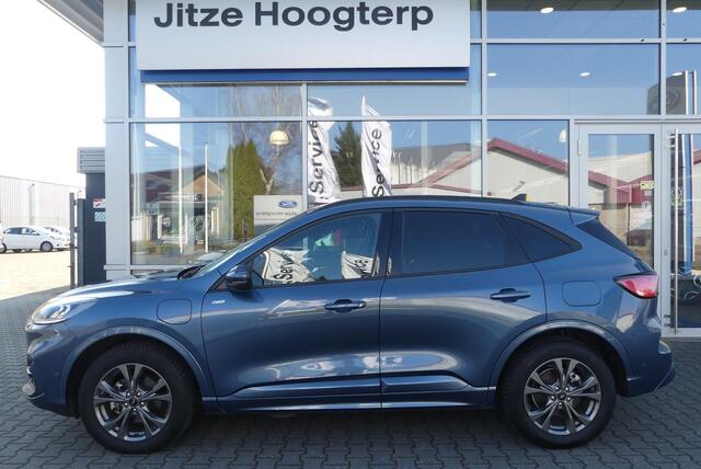 Ford KUGA 2.5 PHEV ST-Line X ELEKT. TREKHAAK (1.500KG), HUD, WINTER PACK, ADAPT. CRUISE, CLIMA, NAVI, CAMERA V&A, PDC V&A, APPLE CARPLAY/ANDROID AUTO, BLIS, KEYLESS, ELEKT. ACHTERKLEP, ELEKT. STOEL, LANE ASSIST, B&O, 26.396KM