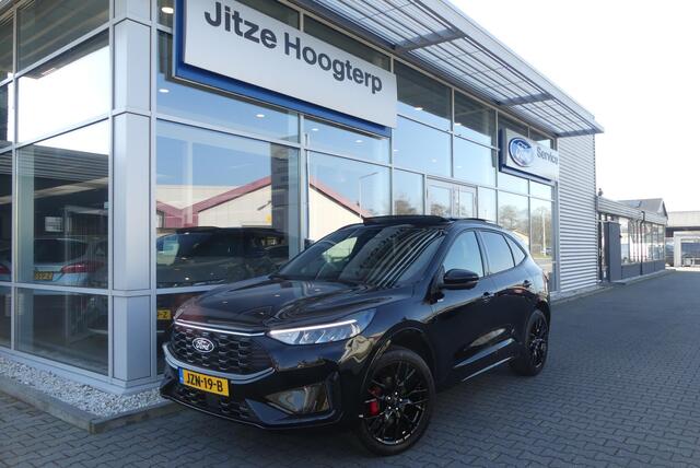 Ford KUGA 2.5 PHEV ST-Line X ELEKT. TREKHAAK (2.100KG), BLACK PACK, PANO, MEMORY, 360° CAMERA, WINTER PACK, ADAPT. CRUISE, CLIMA, NAVI, PDC V&A, APPLE CARPLAY/ANDROID AUTO, BLIS, KEYLESS, ELEKT. ACHTERKLEP, ELEKT. STOEL, LANE ASSIST, B&O, 11KM