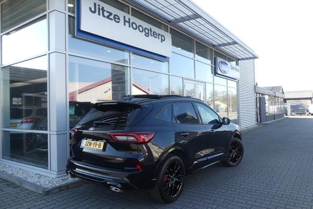 Ford KUGA 2.5 PHEV ST-Line X ELEKT. TREKHAAK (2.100KG), BLACK PACK, PANO, MEMORY, 360° CAMERA, WINTER PACK, ADAPT. CRUISE, CLIMA, NAVI, PDC V&A, APPLE CARPLAY/ANDROID AUTO, BLIS, KEYLESS, ELEKT. ACHTERKLEP, ELEKT. STOEL, LANE ASSIST, B&O, 11KM