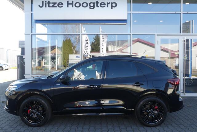 Ford KUGA 2.5 PHEV ST-Line X ELEKT. TREKHAAK (2.100KG), BLACK PACK, PANO, MEMORY, 360° CAMERA, WINTER PACK, ADAPT. CRUISE, CLIMA, NAVI, PDC V&A, APPLE CARPLAY/ANDROID AUTO, BLIS, KEYLESS, ELEKT. ACHTERKLEP, ELEKT. STOEL, LANE ASSIST, B&O, 11KM