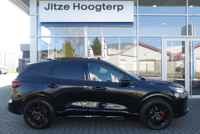 Ford KUGA 2.5 PHEV ST-Line X ELEKT. TREKHAAK (2.100KG), BLACK PACK, PANO, MEMORY, 360° CAMERA, WINTER PACK, ADAPT. CRUISE, CLIMA, NAVI, PDC V&A, APPLE CARPLAY/ANDROID AUTO, BLIS, KEYLESS, ELEKT. ACHTERKLEP, ELEKT. STOEL, LANE ASSIST, B&O, 11KM
