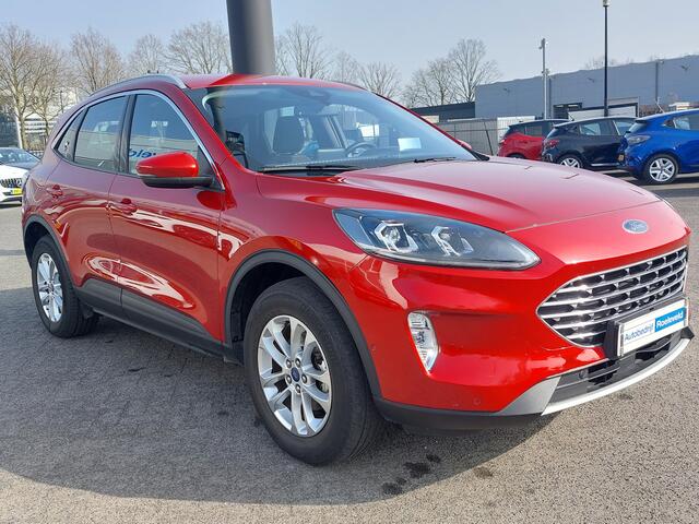 Ford KUGA 2.5 PHEV Titanium | Navi | Apple Carplay+Android Auto | Clima | Adap.Cruise | Head-Up | Keyless Entry | Pdc V+A+Assist+360 Camera | Stoel+Stuurwielverwarming | Dodehoek+Rijstrooksensor | 17''
