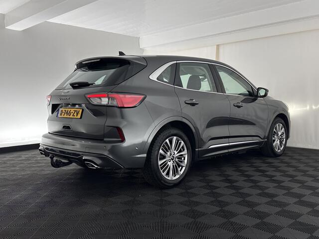 Ford KUGA 2.5 PHEV Vignale (INCL-BTW) Aut. *HEAD-UP | LEATHER | DIGI-COCKPIT | FULL-LED | KEYLESS | DAB | CARPLAY | NAVI-FULLMAP | MEMORY-PACK | HEATED-COMFORTSEATS | PRIVACY-GLASS | TOWBAR | 18''ALU*