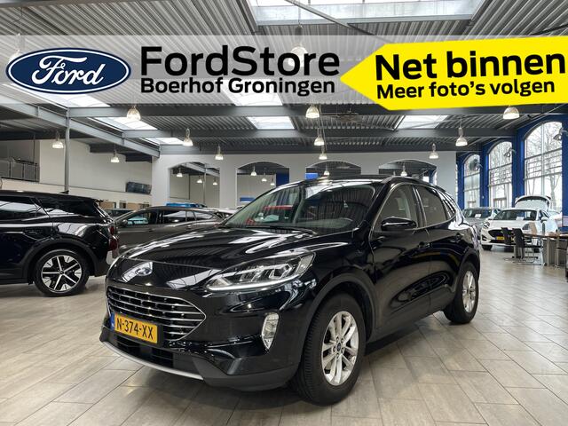 Ford KUGA 1.5 EcoBoost 150 pk Titanium | Trekhaak | LED | Winter Pack | Navi | Clima | Cruise | 100% dealer onderh.