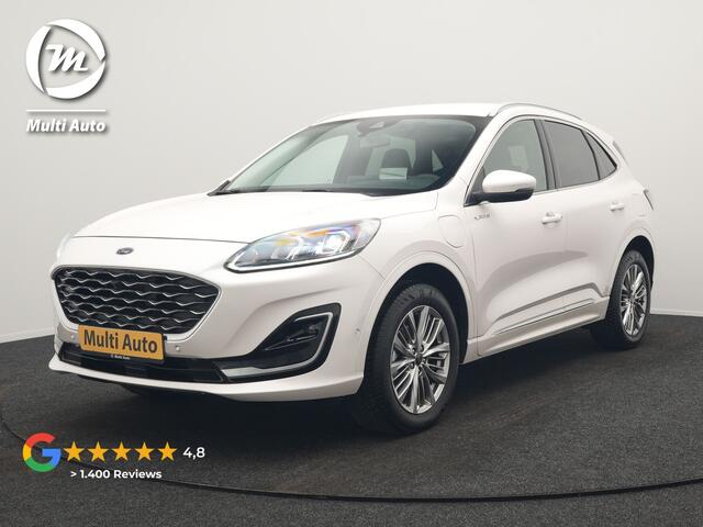Ford KUGA 2.5 Vignale PHEV 225pk Dealer O.H. | Adaptive Cruise | Head Up | 360 Camera | Bang & Olufsen | Lederen Sportstoelen Memory & Verwarmd | Stuur Verwarmd | Apple Carplay | Keyless | Blis | Navigatie | DAB | Virtual | Plug In Hybrid