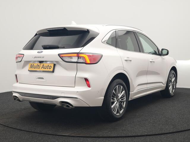 Ford KUGA 2.5 Vignale PHEV 225pk Dealer O.H. | Adaptive Cruise | Head Up | 360 Camera | Bang & Olufsen | Lederen Sportstoelen Memory & Verwarmd | Stuur Verwarmd | Apple Carplay | Keyless | Blis | Navigatie | DAB | Virtual | Plug In Hybrid