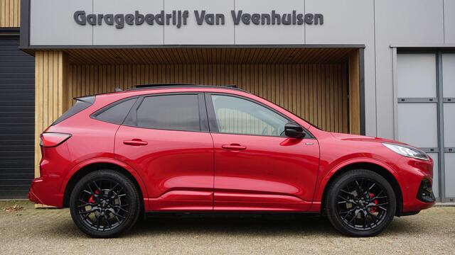 Ford KUGA 2.5 PHEV 224pk ST-line X *Black Pack* 20inch LM Pano.Dak LED B&O Stoel/Stuurwiel-VW HUD 33900km!