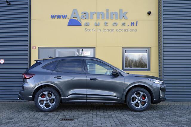 Ford KUGA 5x 2.5 PHEV hybride 242 pk St-line X technopack, camera, winterpack, trekhaak, agr stoelen incl mem, lederen bekl, B&O sound.