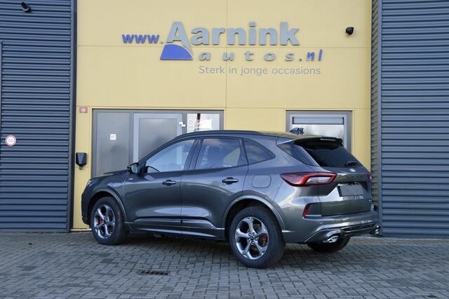 Ford KUGA 5x 2.5 PHEV hybride 242 pk St-line X technopack, camera, winterpack, trekhaak, agr stoelen incl mem, lederen bekl, B&O sound.