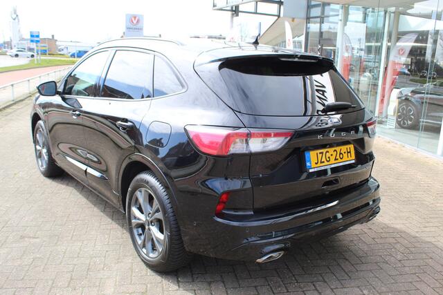 Ford KUGA 2.5-225pk Plug-in Hybrid ST-Line X. Hybride rijden voor een reële prijs ! Adaptive Cruise Control, Stoel- en voorraamverwarming, Climate Control, Metallic lak, Camera v+a, Elektr. achterklep, Side- en lane assist etc.