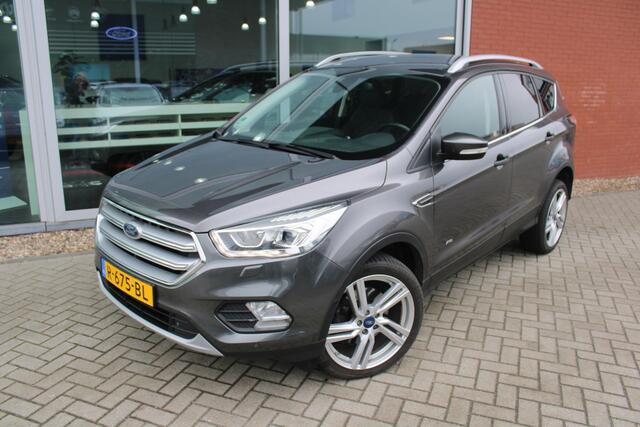 Ford KUGA 1.5 EcoBoost 182 PK Titanium Automaat | Trekhaak | Winterpack | Electrische achterklep | Climate Control | Navigatie | 19 Inch Lichtmetalen Velgen