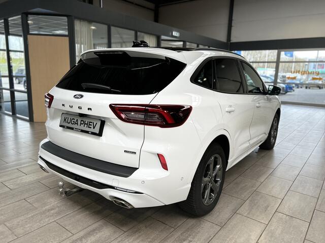 Ford KUGA 2.5 PHEV 243 pk ST-Line X I Trekhaak | AGR stoelen I Pano I Matrix LED I Adapt Cruise I 360° Camera | 4 seiz. banden